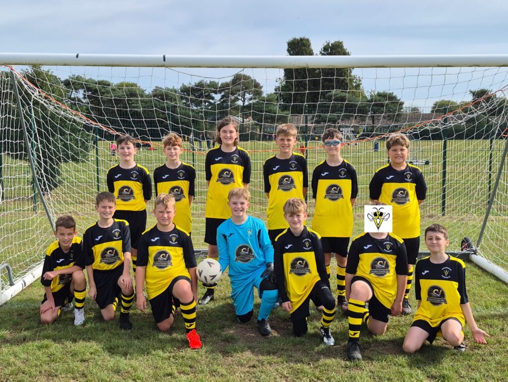 U13s team photo