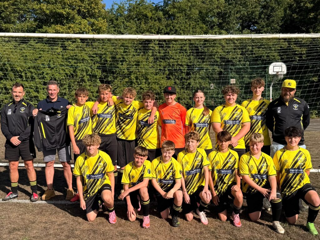 U15s team photo